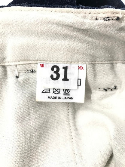【中古品】【メンズ】 WAREHOUSE ウエア ハウス DUCK DIGGER U.S.NAVY DENIM TROUSERS PANTS ダッグ ディガー デニム トラウザー ジーンズ 日本製 ボトムス 153-260729-rt-26-tagh サイズ：31 カラー：インディゴ 万代Net店