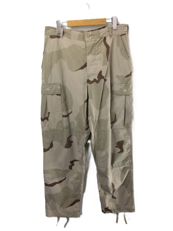 【現状渡し品】【メンズ】 US ARMY アメリカ軍 90's DESERT CAMO CARGO PANTS デザート かも カーゴ パンツ ボトムス 157-260731-rt-05-tagh サイズ：不明 下記参照 カラー：ベージュ系 万代Net店