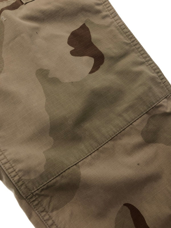【現状渡し品】【メンズ】 US ARMY アメリカ軍 90's DESERT CAMO CARGO PANTS デザート かも カーゴ パンツ ボトムス 157-260731-rt-05-tagh サイズ：不明 下記参照 カラー：ベージュ系 万代Net店