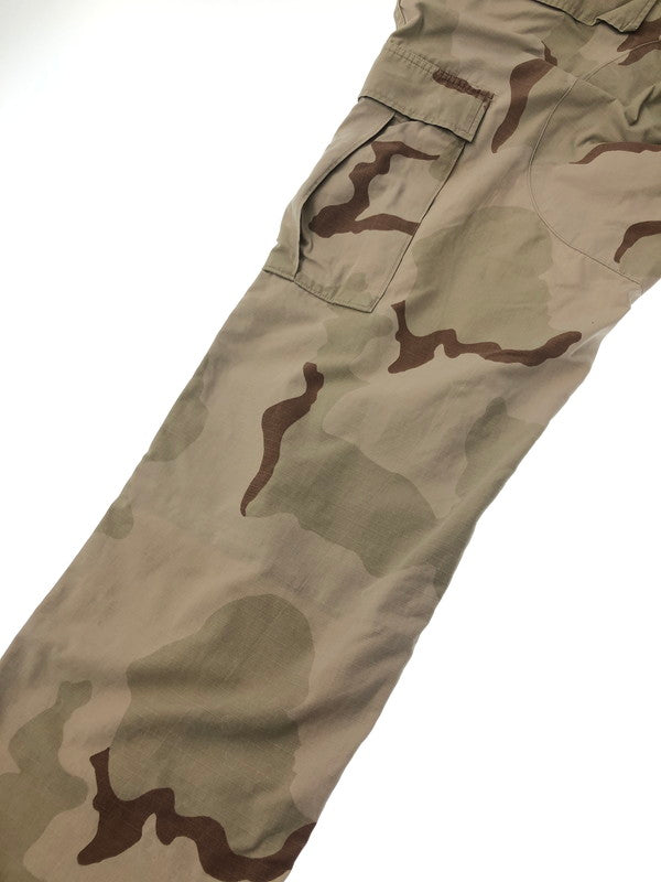 【現状渡し品】【メンズ】 US ARMY アメリカ軍 90's DESERT CAMO CARGO PANTS デザート かも カーゴ パンツ ボトムス 157-260731-rt-05-tagh サイズ：不明 下記参照 カラー：ベージュ系 万代Net店