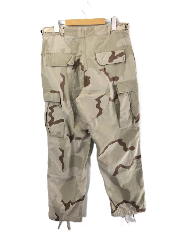 【現状渡し品】【メンズ】 US ARMY アメリカ軍 90's DESERT CAMO CARGO PANTS デザート かも カーゴ パンツ ボトムス 157-260731-rt-05-tagh サイズ：不明 下記参照 カラー：ベージュ系 万代Net店