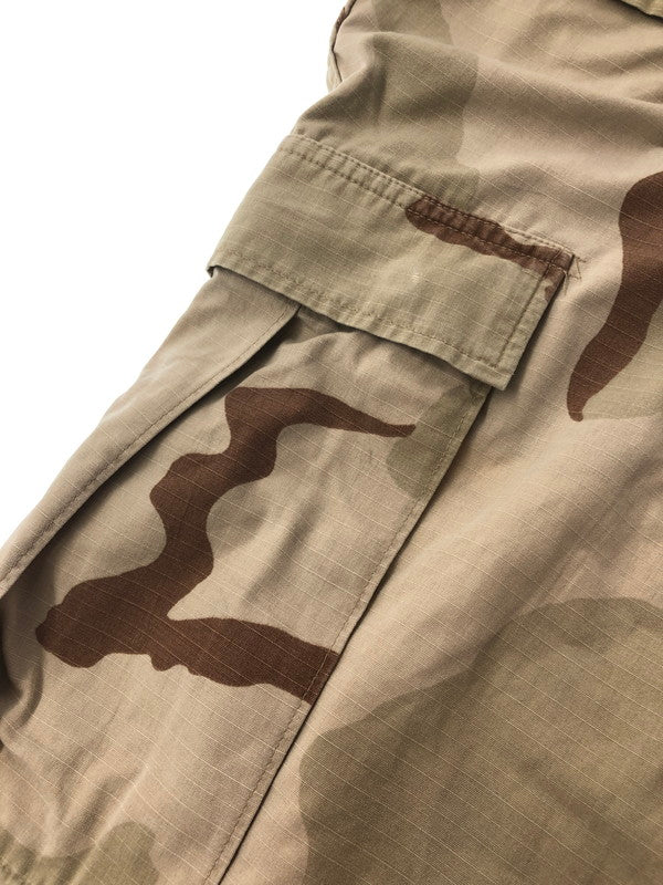 【現状渡し品】【メンズ】 US ARMY アメリカ軍 90's DESERT CAMO CARGO PANTS デザート かも カーゴ パンツ ボトムス 157-260731-rt-05-tagh サイズ：不明 下記参照 カラー：ベージュ系 万代Net店