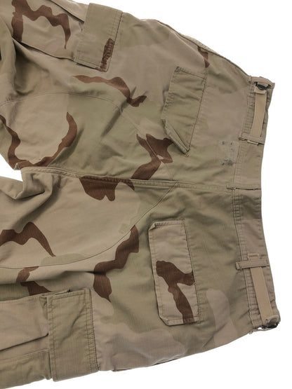 【現状渡し品】【メンズ】 US ARMY アメリカ軍 90's DESERT CAMO CARGO PANTS デザート かも カーゴ パンツ ボトムス 157-260731-rt-05-tagh サイズ：不明 下記参照 カラー：ベージュ系 万代Net店