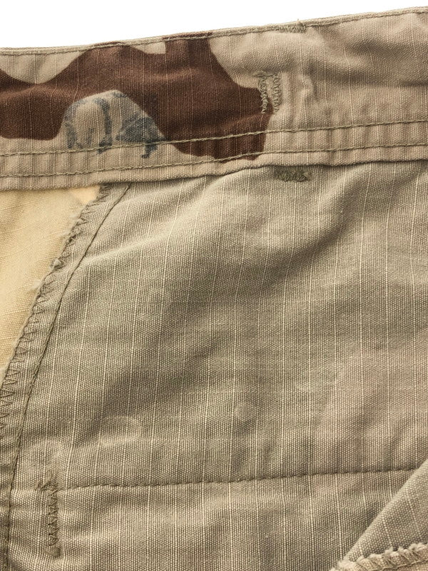 【現状渡し品】【メンズ】 US ARMY アメリカ軍 90's DESERT CAMO CARGO PANTS デザート かも カーゴ パンツ ボトムス 157-260731-rt-05-tagh サイズ：不明 下記参照 カラー：ベージュ系 万代Net店