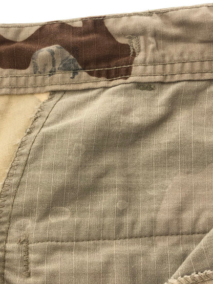 【現状渡し品】【メンズ】 US ARMY アメリカ軍 90's DESERT CAMO CARGO PANTS デザート かも カーゴ パンツ ボトムス 157-260731-rt-05-tagh サイズ：不明 下記参照 カラー：ベージュ系 万代Net店