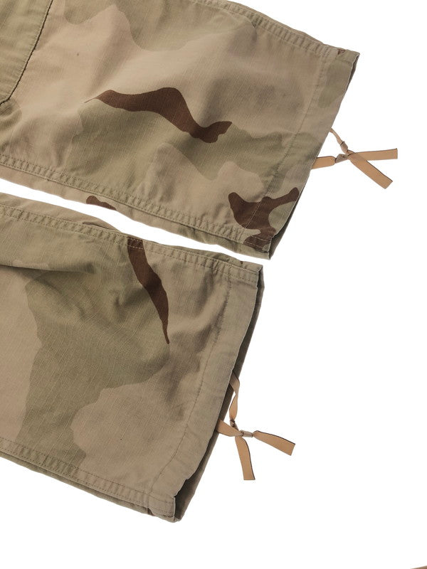 【現状渡し品】【メンズ】 US ARMY アメリカ軍 90's DESERT CAMO CARGO PANTS デザート かも カーゴ パンツ ボトムス 157-260731-rt-05-tagh サイズ：不明 下記参照 カラー：ベージュ系 万代Net店