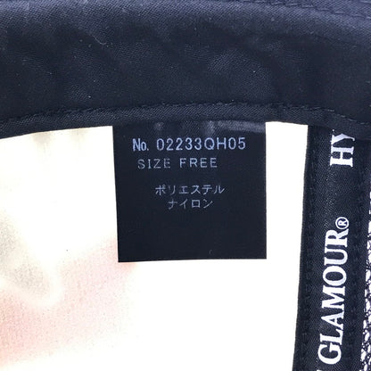 【中古品】【メンズ】 HYSTERIC GLAMOUR ヒステリックグラマー GUITAR GIRL MESH CAP 02233QH05 ギター ガール メッシュキャップ 帽子 185-260802-hi-12-tagh サイズ：F カラー：ブラック 万代Net店