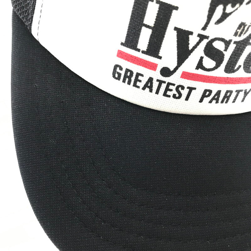 【中古品】【メンズ】 HYSTERIC GLAMOUR ヒステリックグラマー GUITAR GIRL MESH CAP 02233QH05 ギター ガール メッシュキャップ 帽子 185-260802-hi-12-tagh サイズ：F カラー：ブラック 万代Net店