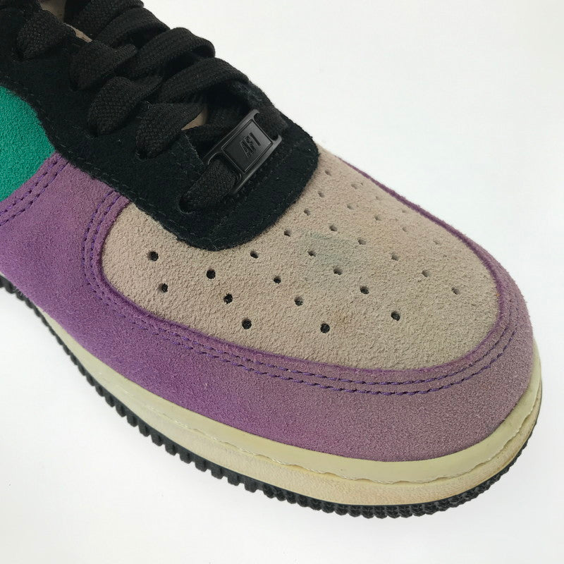 【中古品】【メンズ】 NIKE ナイキ AIR FORCE 1 LOW 07 LV8 POP THE STREET COLLECTION CU1929-605 エア フォース ワン ロー スニーカー 靴 160-260730-rt-17-tagh サイズ：26cm US8 カラー：PRISM PINK/BLACK-BRIGHT VIOLET 万代Net店