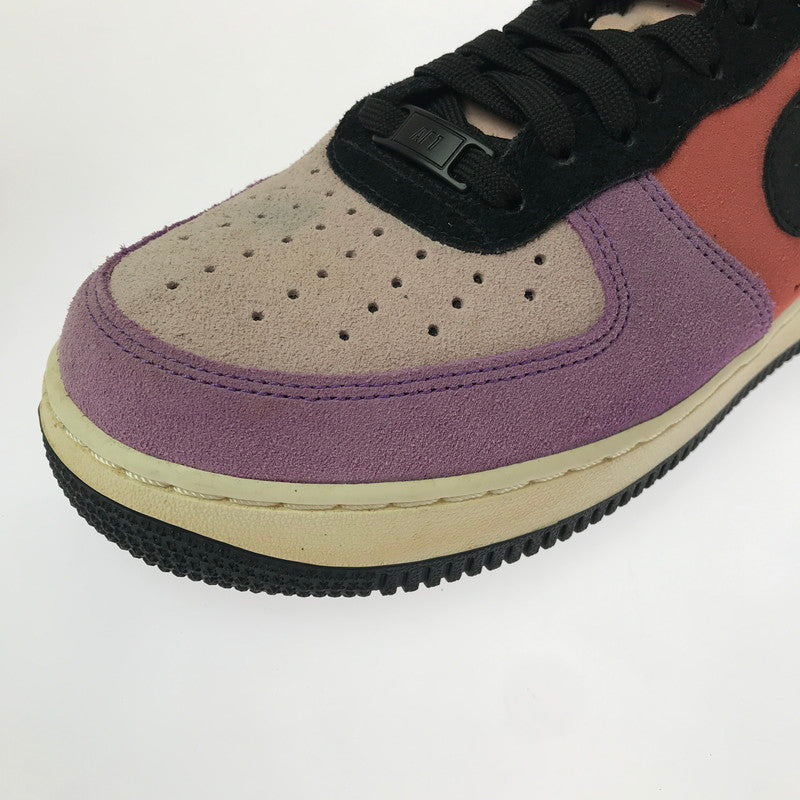 【中古品】【メンズ】 NIKE ナイキ AIR FORCE 1 LOW 07 LV8 POP THE STREET COLLECTION CU1929-605 エア フォース ワン ロー スニーカー 靴 160-260730-rt-17-tagh サイズ：26cm US8 カラー：PRISM PINK/BLACK-BRIGHT VIOLET 万代Net店