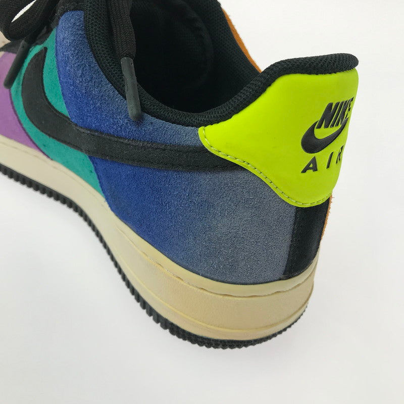 【中古品】【メンズ】 NIKE ナイキ AIR FORCE 1 LOW 07 LV8 POP THE STREET COLLECTION CU1929-605 エア フォース ワン ロー スニーカー 靴 160-260730-rt-17-tagh サイズ：26cm US8 カラー：PRISM PINK/BLACK-BRIGHT VIOLET 万代Net店