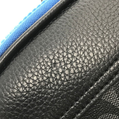 【ジャンク品】【メンズ】 COACH コーチ × SNOOPY スヌーピー コラボ SIGNATURE SHOULDER BAG C4027 シグネチャー ショルダーバッグ カバン 180-260802-hi-19-tagh カラー：ブラック/ブルー 万代Net店
