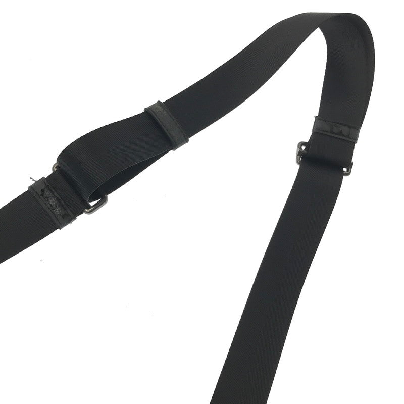 【ジャンク品】【メンズ】 COACH コーチ × SNOOPY スヌーピー コラボ SIGNATURE SHOULDER BAG C4027 シグネチャー ショルダーバッグ カバン 180-260802-hi-19-tagh カラー：ブラック/ブルー 万代Net店