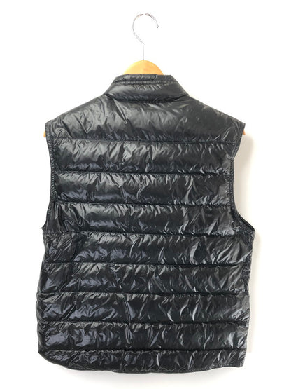 【中古品】【メンズ】 MONCLER モンクレール GUI GILET BLACK グイギレット ダウンベスト ライトアウター パッカブル ノースリーブ アウトドア 141-260730-su-04-tagh サイズ：1 カラー：ブラック 万代Net店