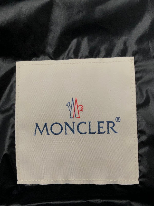 【中古品】【メンズ】 MONCLER モンクレール GUI GILET BLACK グイギレット ダウンベスト ライトアウター パッカブル ノースリーブ アウトドア 141-260730-su-04-tagh サイズ：1 カラー：ブラック 万代Net店