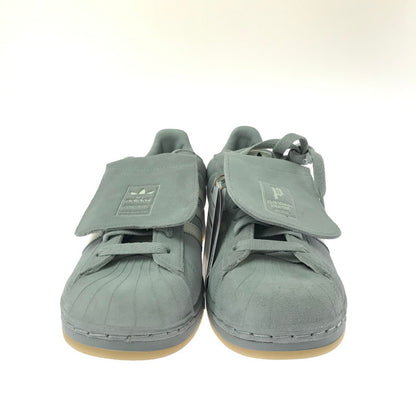 【中古品】【メンズ】 ADIDAS アディダス × ATMOS アトモス × POINTLESS JOURNEY ポイントレス ジャーニー SUPERSTAR 2 CLEAR ONIX スパースター 2 スニーカー 靴 161-260730-rt-19-tagh サイズ：28.5cm US10.5 カラー：グレー/ブルー 万代Net店