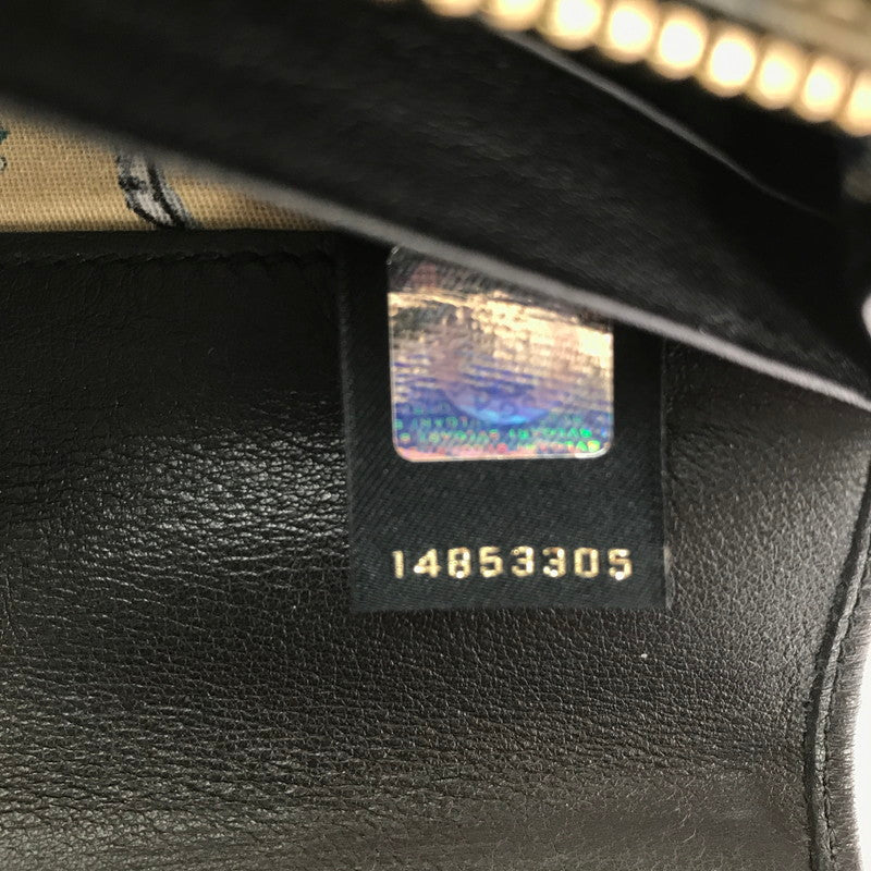 【現状渡し品】【メンズ】 S.BULGARI ブルガリ LONG WALLET BLACK 長財布 コレツィオーネ 初期ロゴ 181-260806-su-06-tagh カラー：ブラック 万代Net店