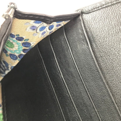 【現状渡し品】【メンズ】 S.BULGARI ブルガリ LONG WALLET BLACK 長財布 コレツィオーネ 初期ロゴ 181-260806-su-06-tagh カラー：ブラック 万代Net店
