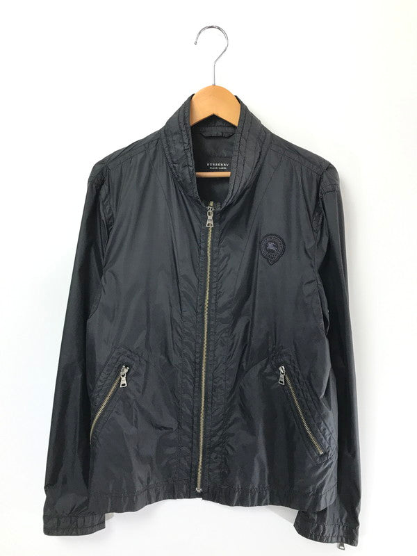 【中古品】【メンズ】 BURBERRY BLACK LABEL バーバリー ブラック レーベル NYLON JACKET D1F27-126-09 ナイロン ジャケット ライトアウター 141-260731-rt-12-tagh サイズ：L カラー：ブラック 万代Net店