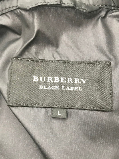【中古品】【メンズ】 BURBERRY BLACK LABEL バーバリー ブラック レーベル NYLON JACKET D1F27-126-09 ナイロン ジャケット ライトアウター 141-260731-rt-12-tagh サイズ：L カラー：ブラック 万代Net店