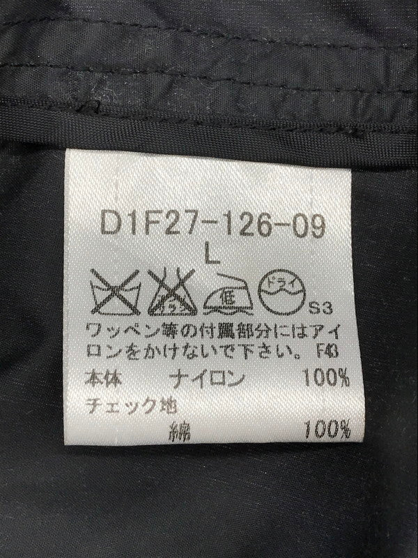 【中古品】【メンズ】 BURBERRY BLACK LABEL バーバリー ブラック レーベル NYLON JACKET D1F27-126-09 ナイロン ジャケット ライトアウター 141-260731-rt-12-tagh サイズ：L カラー：ブラック 万代Net店