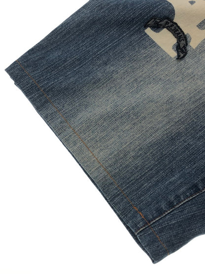 【中古品】【メンズ】 PHAT FARM ファット ファーム DENIM SHORTS デニム ショートパンツ ボトムス 157-260731-rt-02-tagh サイズ：38 カラー：インディゴ 万代Net店