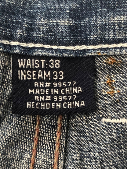 【中古品】【メンズ】 PHAT FARM ファット ファーム DENIM SHORTS デニム ショートパンツ ボトムス 157-260731-rt-02-tagh サイズ：38 カラー：インディゴ 万代Net店
