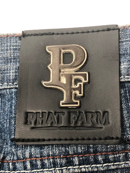 【中古品】【メンズ】 PHAT FARM ファット ファーム DENIM SHORTS デニム ショートパンツ ボトムス 157-260731-rt-02-tagh サイズ：38 カラー：インディゴ 万代Net店
