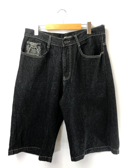 【中古品】【メンズ】 SEAN JOHN ショーンジョン BLACK DENIM SHORTS ブラック デニム ショートパンツ ボトムス 157-260731-rt-01-tagh サイズ：34 カラー：ブラック 万代Net店