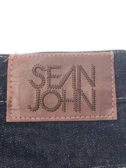 【中古品】【メンズ】 SEAN JOHN ショーンジョン BLACK DENIM SHORTS ブラック デニム ショートパンツ ボトムス 157-260731-rt-01-tagh サイズ：34 カラー：ブラック 万代Net店