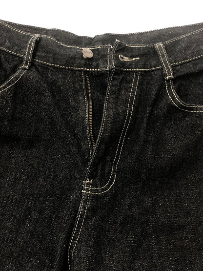 【中古品】【メンズ】 SEAN JOHN ショーンジョン BLACK DENIM SHORTS ブラック デニム ショートパンツ ボトムス 157-260731-rt-01-tagh サイズ：34 カラー：ブラック 万代Net店