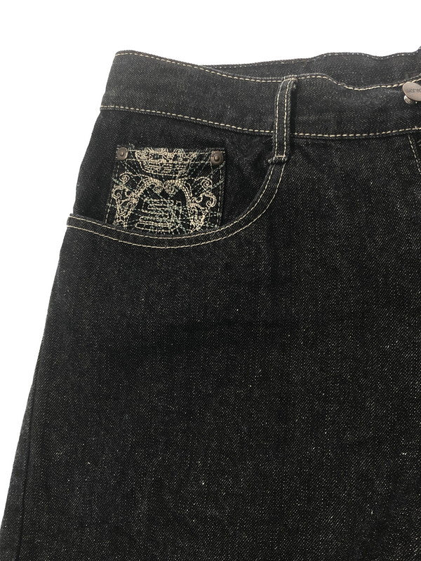 【中古品】【メンズ】 SEAN JOHN ショーンジョン BLACK DENIM SHORTS ブラック デニム ショートパンツ ボトムス 157-260731-rt-01-tagh サイズ：34 カラー：ブラック 万代Net店