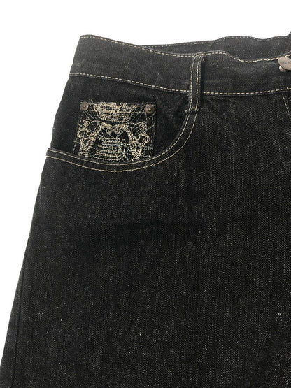 【中古品】【メンズ】 SEAN JOHN ショーンジョン BLACK DENIM SHORTS ブラック デニム ショートパンツ ボトムス 157-260731-rt-01-tagh サイズ：34 カラー：ブラック 万代Net店