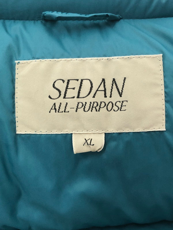 【中古品】【メンズ】 SEDAN ALL-PURPOSE セダンオールパーパス 23AW DOWN VEST BLUE SD23F-JK01 2023秋冬 ダウンベスト クラシック ヴィンテージ 140-260730-su-05-tagh サイズ：XL カラー：ブルー系 万代Net店
