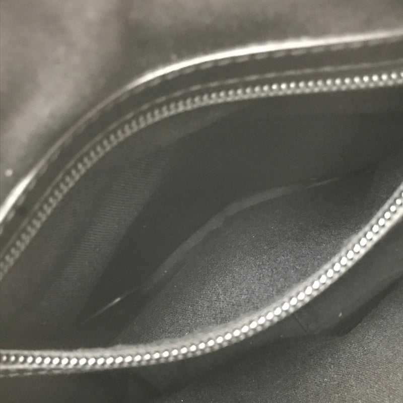 【中古品】【メンズ】 BALLY バリー LINE MESH SHOULDER BAG パンチングレザー メッシュ ショルダーバッグ ライン カバン 188-260802-hi-20-tagh カラー：ブラック 万代Net店