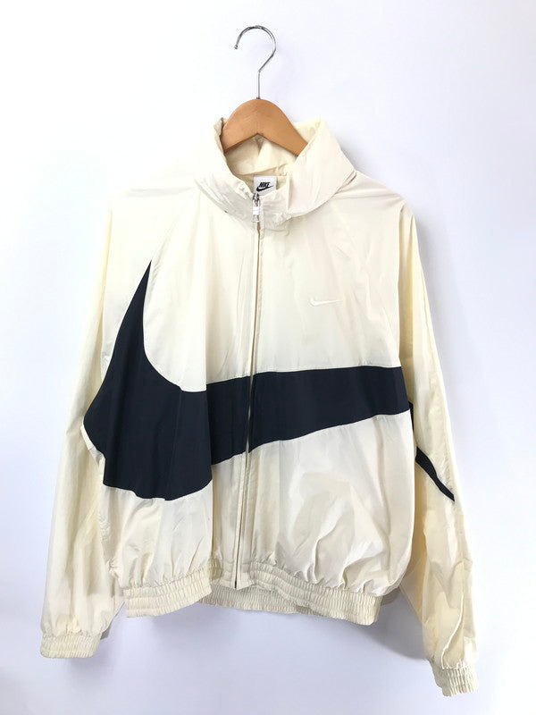 【中古品】【メンズ】 NIKE ナイキ SWOOSH WOVEN JACKET COCONUT MILK FB7878-113 スウォッシュ ウーブン ジャケット ライトアウター 148-260731-rt-13-tagh サイズ：L カラー：ココナッツミルク 万代Net店