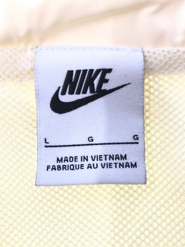 【中古品】【メンズ】 NIKE ナイキ SWOOSH WOVEN JACKET COCONUT MILK FB7878-113 スウォッシュ ウーブン ジャケット ライトアウター 148-260731-rt-13-tagh サイズ：L カラー：ココナッツミルク 万代Net店