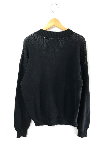 【中古品】【メンズ】 HARLEY-DAVIDSON ハーレーダビッドソン 90's LOGO KNIT SWEATER 90年代 ロゴ ニット セーター トップス USA製 146-260731-rt-09-tagh サイズ：M カラー：ブラック 万代Net店