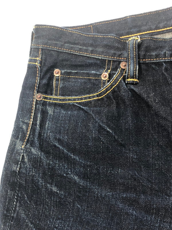 【中古品】【メンズ】 THE FLAT HEAD ザ フラット ヘッド TIGHT STRAIGHT DENIM PANTS 3001Z タイト ストレート デニム パンツ ジーンズ ボトムス 156-260731-rt-04-tagh サイズ：W36 L36 カラー：インディゴ 万代Net店