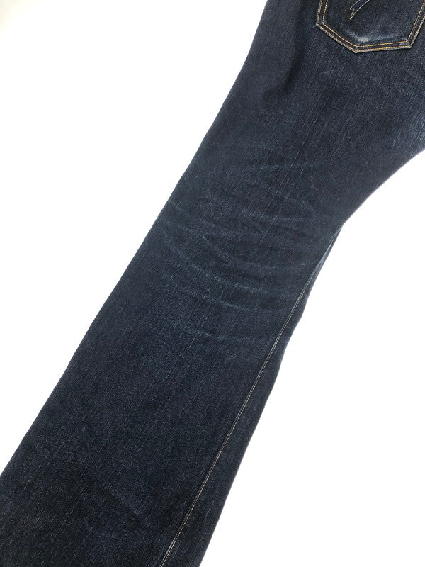 【中古品】【メンズ】 THE FLAT HEAD ザ フラット ヘッド TIGHT STRAIGHT DENIM PANTS 3001Z タイト ストレート デニム パンツ ジーンズ ボトムス 156-260731-rt-04-tagh サイズ：W36 L36 カラー：インディゴ 万代Net店