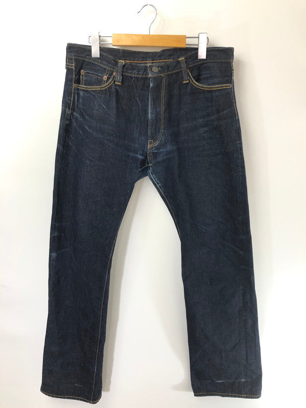 【中古品】【メンズ】 THE FLAT HEAD ザ フラット ヘッド TIGHT STRAIGHT DENIM PANTS 3001Z タイト ストレート デニム パンツ ジーンズ ボトムス 156-260731-rt-04-tagh サイズ：W36 L36 カラー：インディゴ 万代Net店