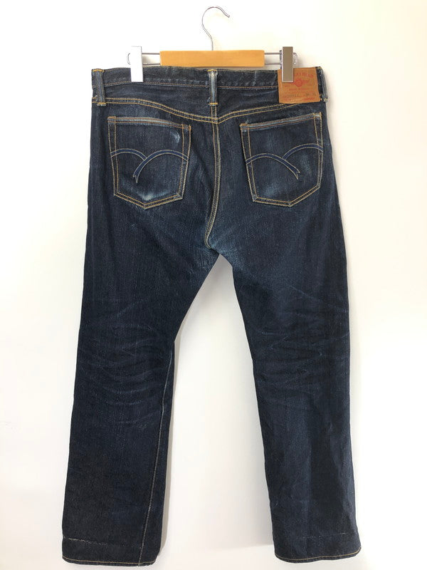 【中古品】【メンズ】 THE FLAT HEAD ザ フラット ヘッド TIGHT STRAIGHT DENIM PANTS 3001Z タイト ストレート デニム パンツ ジーンズ ボトムス 156-260731-rt-04-tagh サイズ：W36 L36 カラー：インディゴ 万代Net店