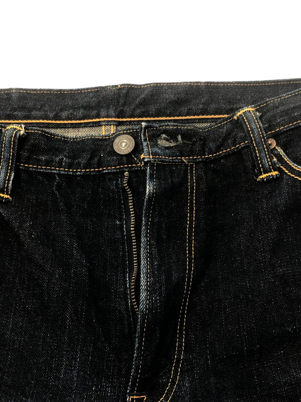 【中古品】【メンズ】 THE FLAT HEAD ザ フラット ヘッド TIGHT STRAIGHT DENIM PANTS 3001Z タイト ストレート デニム パンツ ジーンズ ボトムス 156-260731-rt-04-tagh サイズ：W36 L36 カラー：インディゴ 万代Net店