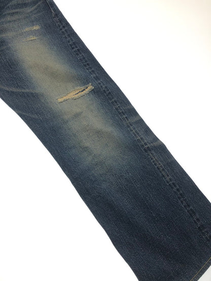【現状渡し品】【メンズ】 THE FLAT HEAD ザ フラット ヘッド REGULAR FIT DENIM PANTS 3005R レギュラー フィット デニム パンツ ジーンズ ボトムス 156-260731-rt-03-tagh サイズ：W36 L34 カラー：インディゴ 万代Net店