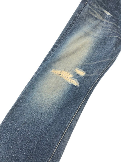 【現状渡し品】【メンズ】 THE FLAT HEAD ザ フラット ヘッド REGULAR FIT DENIM PANTS 3005R レギュラー フィット デニム パンツ ジーンズ ボトムス 156-260731-rt-03-tagh サイズ：W36 L34 カラー：インディゴ 万代Net店