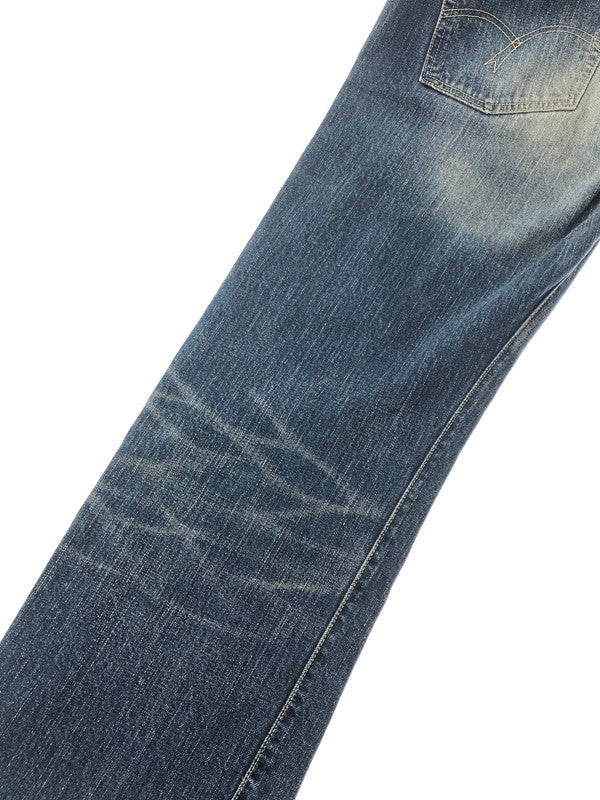 【現状渡し品】【メンズ】 THE FLAT HEAD ザ フラット ヘッド REGULAR FIT DENIM PANTS 3005R レギュラー フィット デニム パンツ ジーンズ ボトムス 156-260731-rt-03-tagh サイズ：W36 L34 カラー：インディゴ 万代Net店
