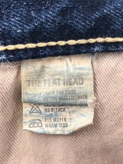 【現状渡し品】【メンズ】 THE FLAT HEAD ザ フラット ヘッド REGULAR FIT DENIM PANTS 3005R レギュラー フィット デニム パンツ ジーンズ ボトムス 156-260731-rt-03-tagh サイズ：W36 L34 カラー：インディゴ 万代Net店