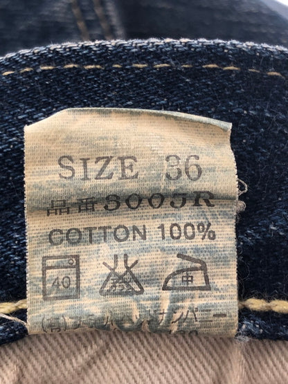 【現状渡し品】【メンズ】 THE FLAT HEAD ザ フラット ヘッド REGULAR FIT DENIM PANTS 3005R レギュラー フィット デニム パンツ ジーンズ ボトムス 156-260731-rt-03-tagh サイズ：W36 L34 カラー：インディゴ 万代Net店