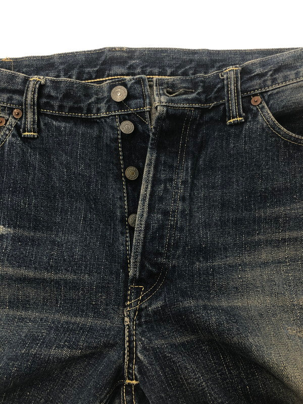 【現状渡し品】【メンズ】 THE FLAT HEAD ザ フラット ヘッド REGULAR FIT DENIM PANTS 3005R レギュラー フィット デニム パンツ ジーンズ ボトムス 156-260731-rt-03-tagh サイズ：W36 L34 カラー：インディゴ 万代Net店