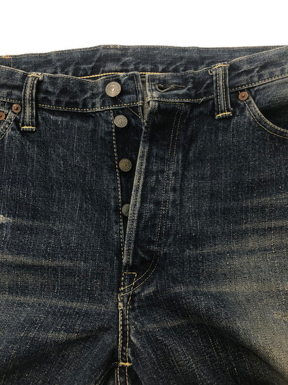 【現状渡し品】【メンズ】 THE FLAT HEAD ザ フラット ヘッド REGULAR FIT DENIM PANTS 3005R レギュラー フィット デニム パンツ ジーンズ ボトムス 156-260731-rt-03-tagh サイズ：W36 L34 カラー：インディゴ 万代Net店